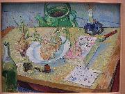 Vincent Van Gogh Still life with a plate of onions oil on canvas